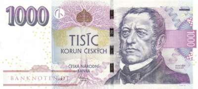 Czech Republic - 1.000  Korun (#025c-V_UNC)