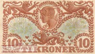 Denmark - 10  Kroner (#026b-U1_VF)