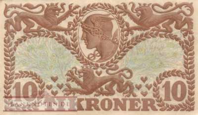Denmark - 10  Kroner (#031n-1_VF)
