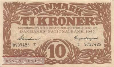 Denmark - 10  Kroner (#031n-1_VF)