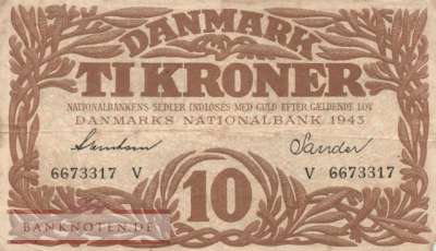Denmark - 10  Kroner (#031p-6_G)