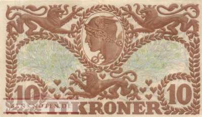 Denmark - 10  Kroner (#031p-9_VF)