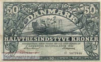 Denmark - 50  Kroner (#032d-5_VF)