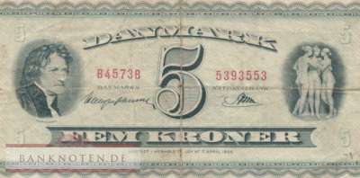 Daenemark - 5  Kroner (#042n-2_F)
