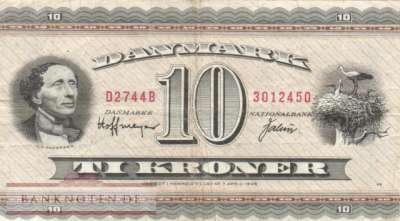 Dänemark - 10  Kroner (#044ai-2_F)