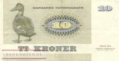 Dänemark - 10  Kroner (#048g-U3_VF)