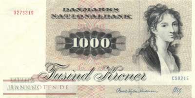 Dänemark - 1.000  Kroner (#053g-1_XF)