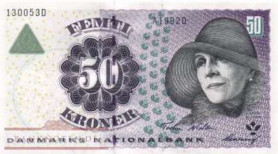 Dänemark - 50  Kroner (#055a-2_UNC)
