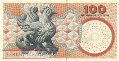 Dänemark - 100  Kroner (#061f-1_UNC)
