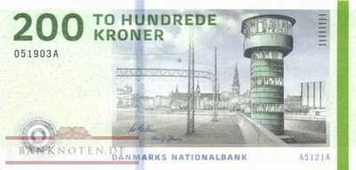 Dänemark - 200  Kroner (#067c-U2_UNC)