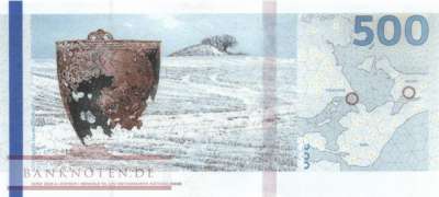 Dänemark - 500  Kroner (#068f-U1_UNC)
