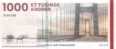 Dänemark - 1.000  Kroner (#069b-U2_UNC)