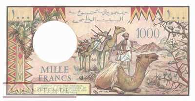 Djibouti - 1.000  Francs (#037d-1_UNC)