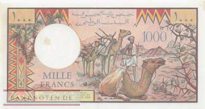 Djibouti - 1.000  Francs (#037d-1_AU)
