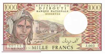 Djibouti - 1.000  Francs (#037d-1_UNC)
