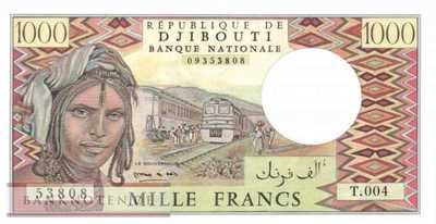 Djibouti - 1.000  Francs (#037e_UNC)