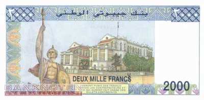 Djibouti - 2.000  Francs (#040_UNC)