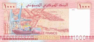 Djibouti - 1.000  Francs (#042a_UNC)