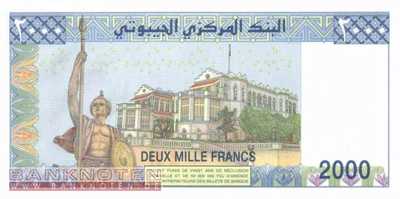 Djibouti - 2.000  Francs (#043a_UNC)