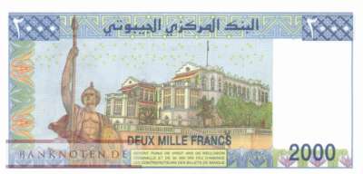 Djibouti - 2.000  Francs (#043b_UNC)