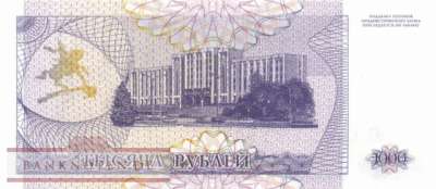 Transnistria - 1.000  Rubel (#023-2_UNC)
