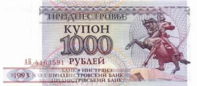 Transnistria - 1.000  Rubel (#023-2_UNC)