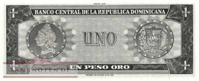 Dominican Republic - 1  Pesos Oro (#108a-76_UNC)