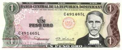 Dominican Republic - 1  Peso Oro (#117a_UNC)