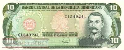 Dominican Republic - 10  Pesos Oro (#119c-88_UNC)