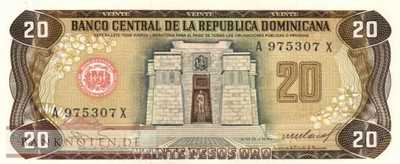 Dominican Republic - 20  Pesos Oro (#120c-85_UNC)