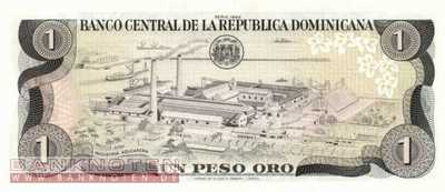 Dominikanische Republik - 1  Peso Oro (#126a-U2_UNC)