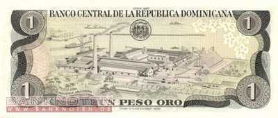 Dominikanische Republik - 1  Peso Oro (#126b-U2_UNC)