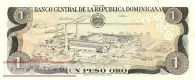 Dominican Republic - 1  Peso Oro (#126c_VF)