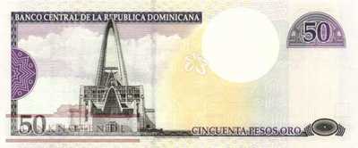 Dominican Republic - 50  Pesos Oro (#161a_UNC)