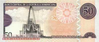 Dominican Republic - 50  Pesos Oro (#176b1_UNC)