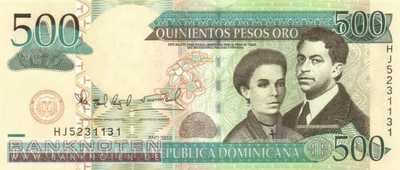 Dominican Republic - 500  Pesos Oro (#179c_UNC)