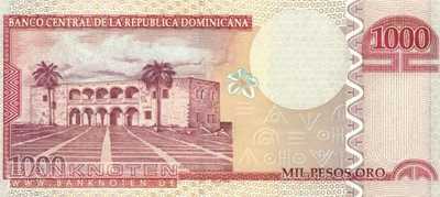 Dominican Republic - 1.000  Pesos Oro (#180b_UNC)