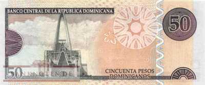 Dominikanische Republik - 50  Pesos Dominicanos (#183b_UNC)