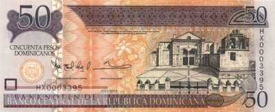 Dominikanische Republik - 50  Pesos Dominicanos (#183c_UNC)