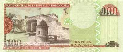 Dominican Republic - 100  Pesos Dominicanos (#184a_UNC)