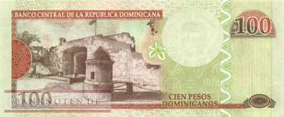Dominican Republic - 100  Pesos Dominicanos (#184b_UNC)