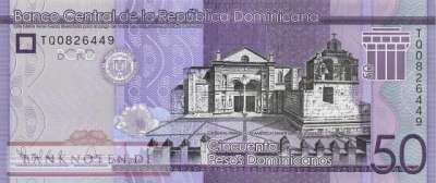 Dominikanische Republik - 50  Pesos Dominicanos (#189j_UNC)