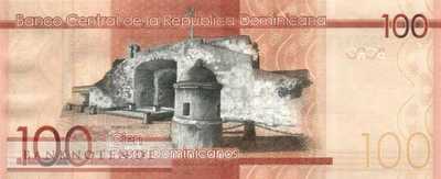 Dominikanische Republik - 100  Pesos Dominicanos (#190b_UNC)