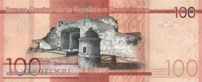 Dominican Republic - 100  Pesos Dominicanos (#190d_UNC)