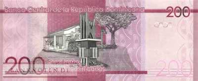 Dominican Republic - 200  Pesos Dominicanos (#191b_UNC)