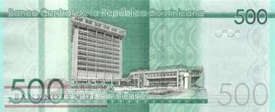 Dominican Republic - 500  Pesos Dominicanos (#192a_UNC)