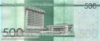 Dominikanische Republik - 500  Pesos Dominicanos (#192d_UNC)