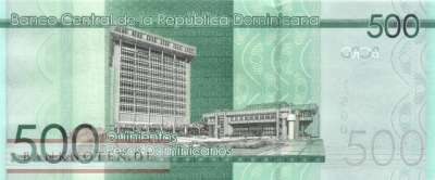 Dominican Republic - 500  Pesos Dominicanos (#192d_UNC)