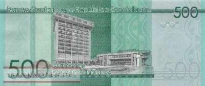 Dominican Republic - 500  Pesos Dominicanos (#192f_UNC)