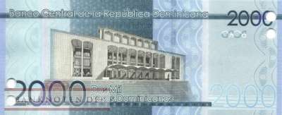 Dominikanische Republik - 2.000  Pesos Dominicanos - SPECIMEN (#194aS_UNC)